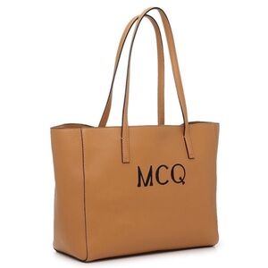 Alexander McQueen Leather Logo Tote